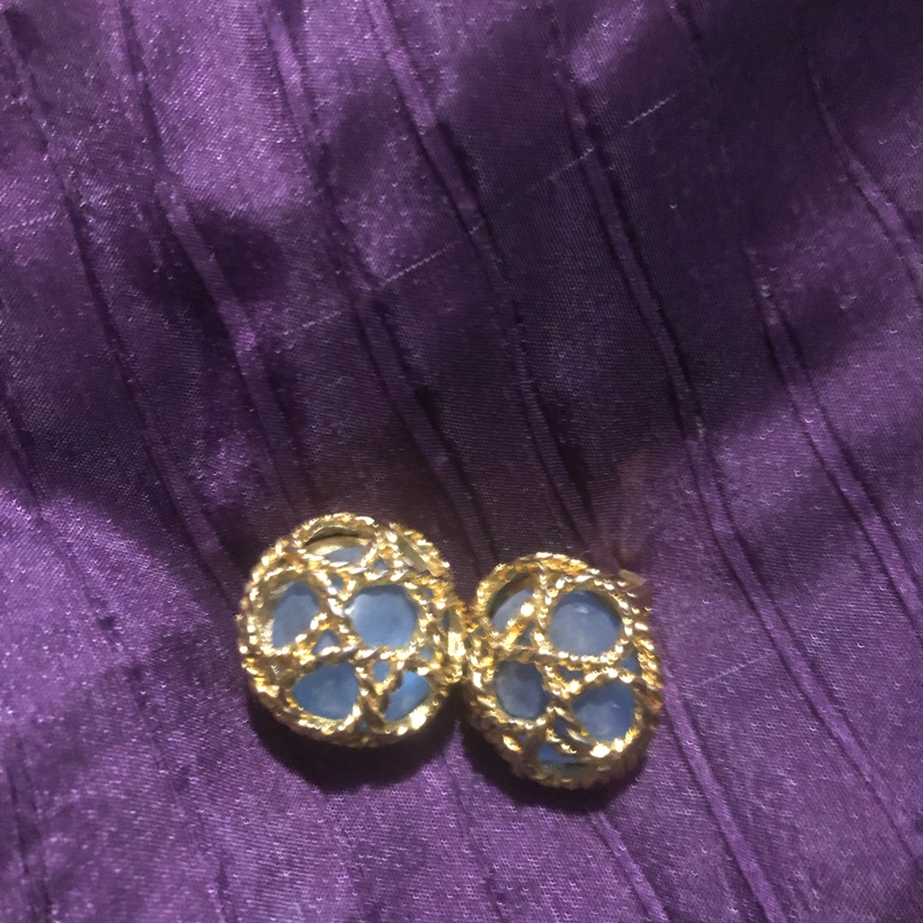 Vintage Paolo Gucci Clips Earrings